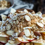 Apple Nachos With Almond Butter and Granola