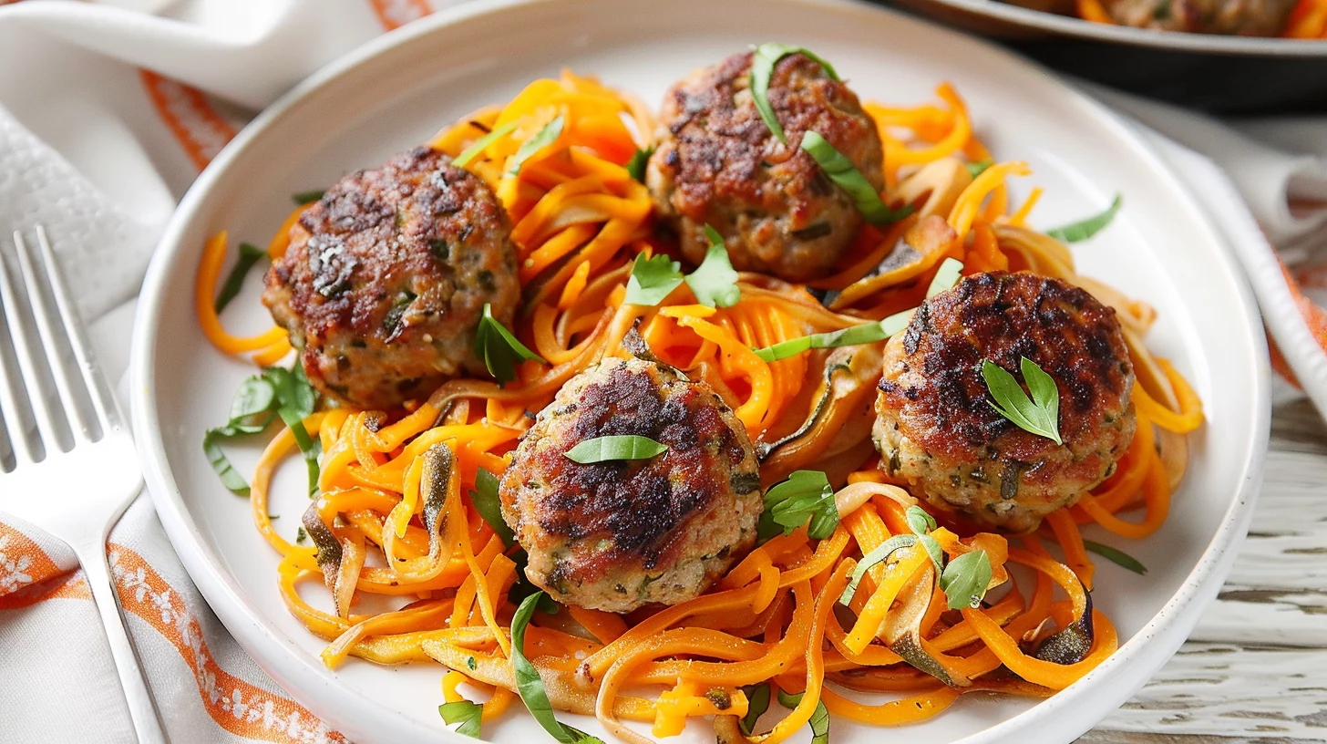 Apple Sage Turkey Meatballs