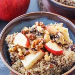 Apple Walnut Quinoa Breakfast Bake