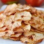 Baked Apple Chips With Cinnamon