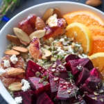 Beet Orange Goat Cheese Power Bowl