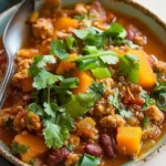 Butternut Squash Turkey Chili