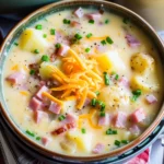 Cheesy Ham and Potato Soup