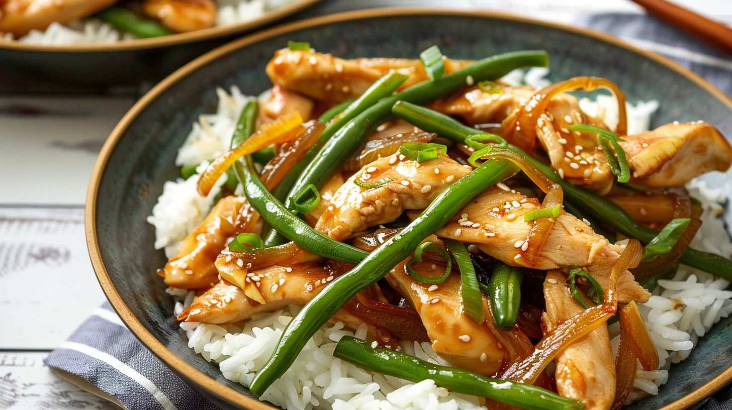 Chicken and Green Bean Stir Fry Recipe