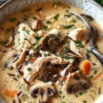 Chicken Wild Rice Mushroom Soup
