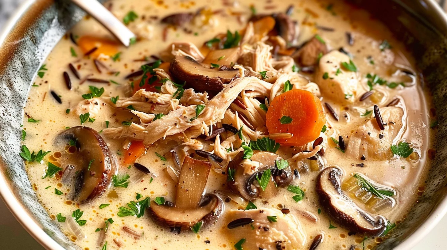 Chicken Wild Rice Mushroom Soup