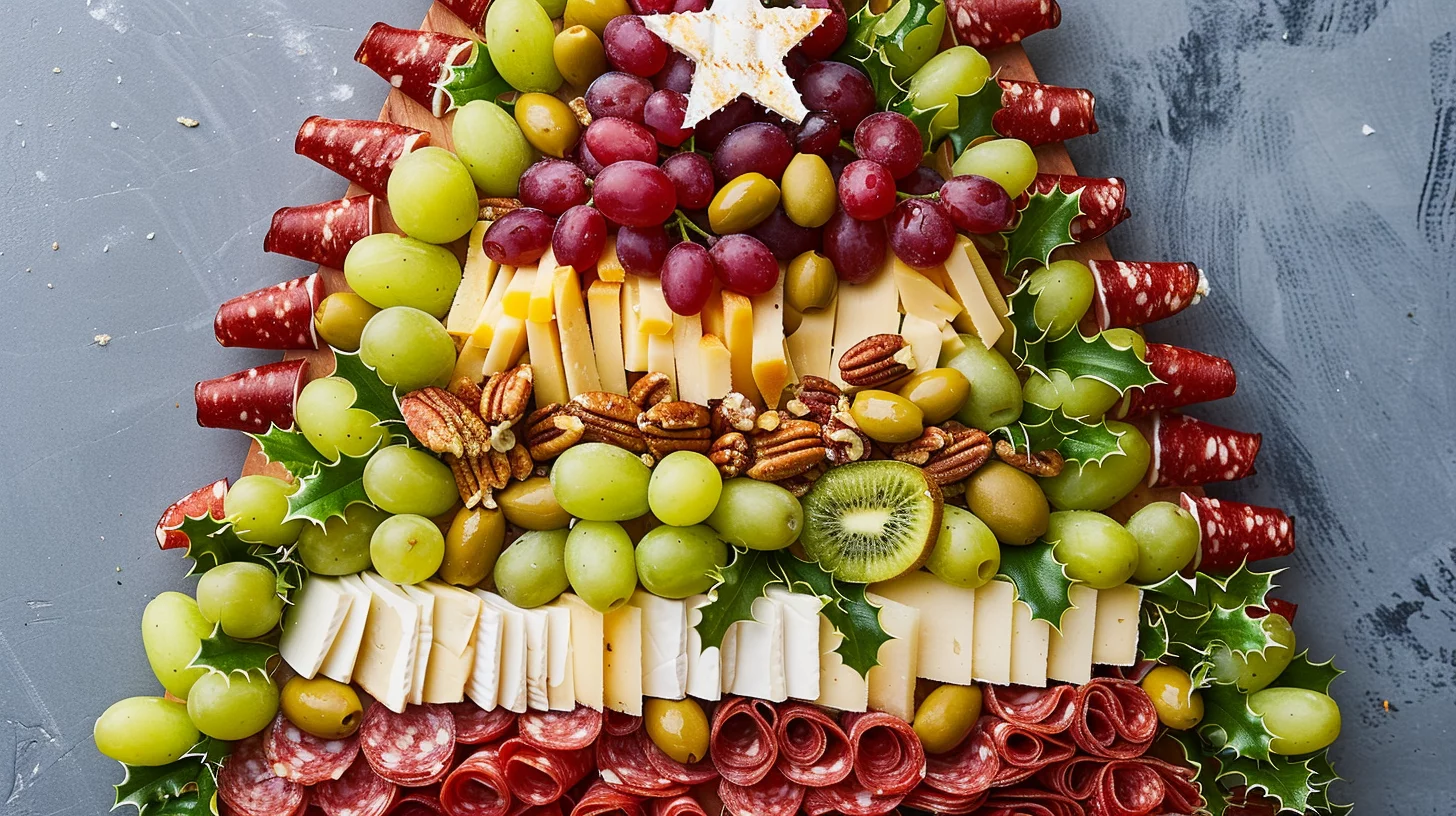 Christmas Tree Charcuterie Board