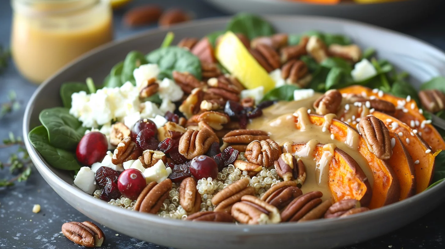 Cinnamon Roasted Sweet Potato Power Bowl