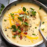 Comforting Creamy Potato Soup Recipe