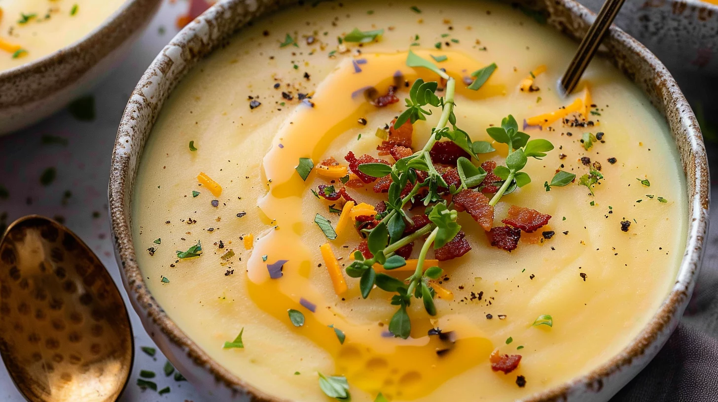Comforting Creamy Potato Soup Recipe