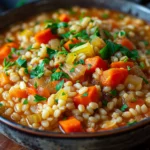 Cozy Barley And Vegetable Stew