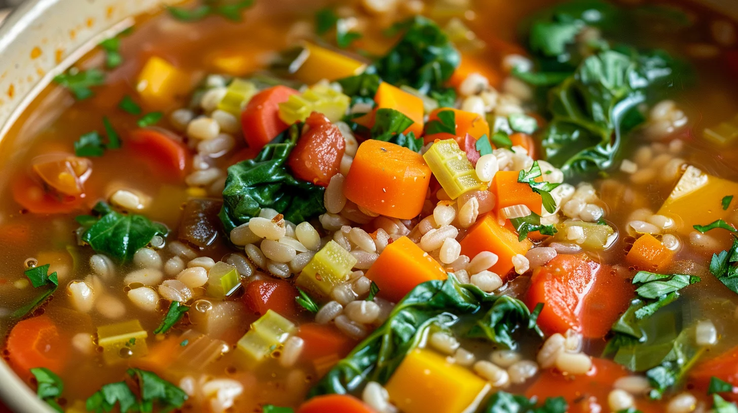 Cozy Barley And Vegetable Stew