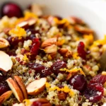 Cranberry Orange Overnight Quinoa