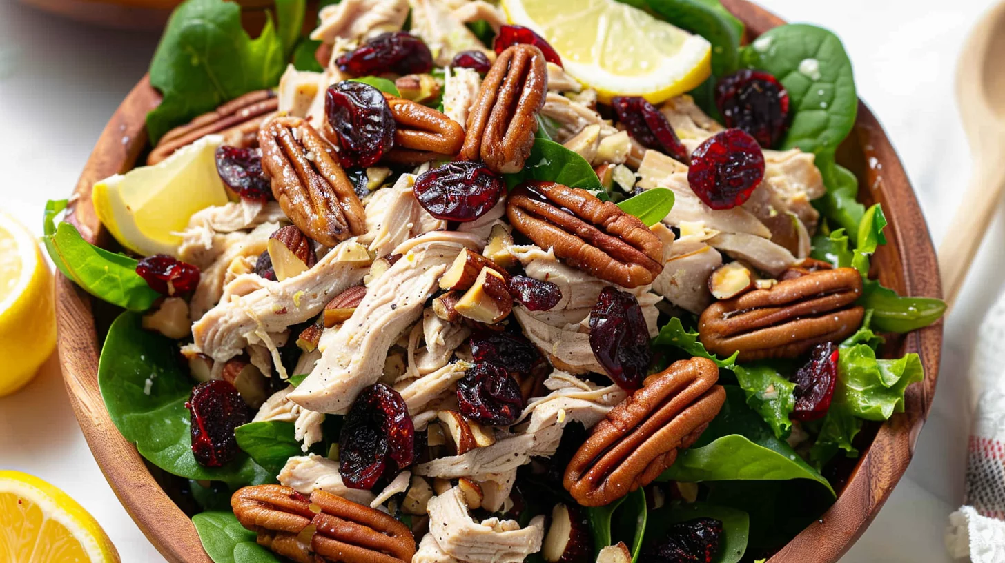 Cranberry Pecan Chicken Power Salad
