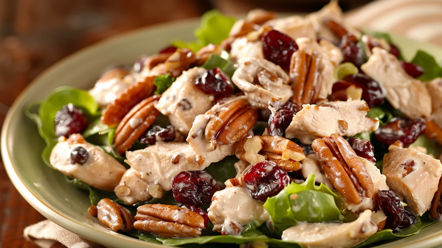 Cranberry Pecan Greek Yogurt Chicken Salad