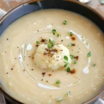 Creamy Cauliflower Parsnip Soup