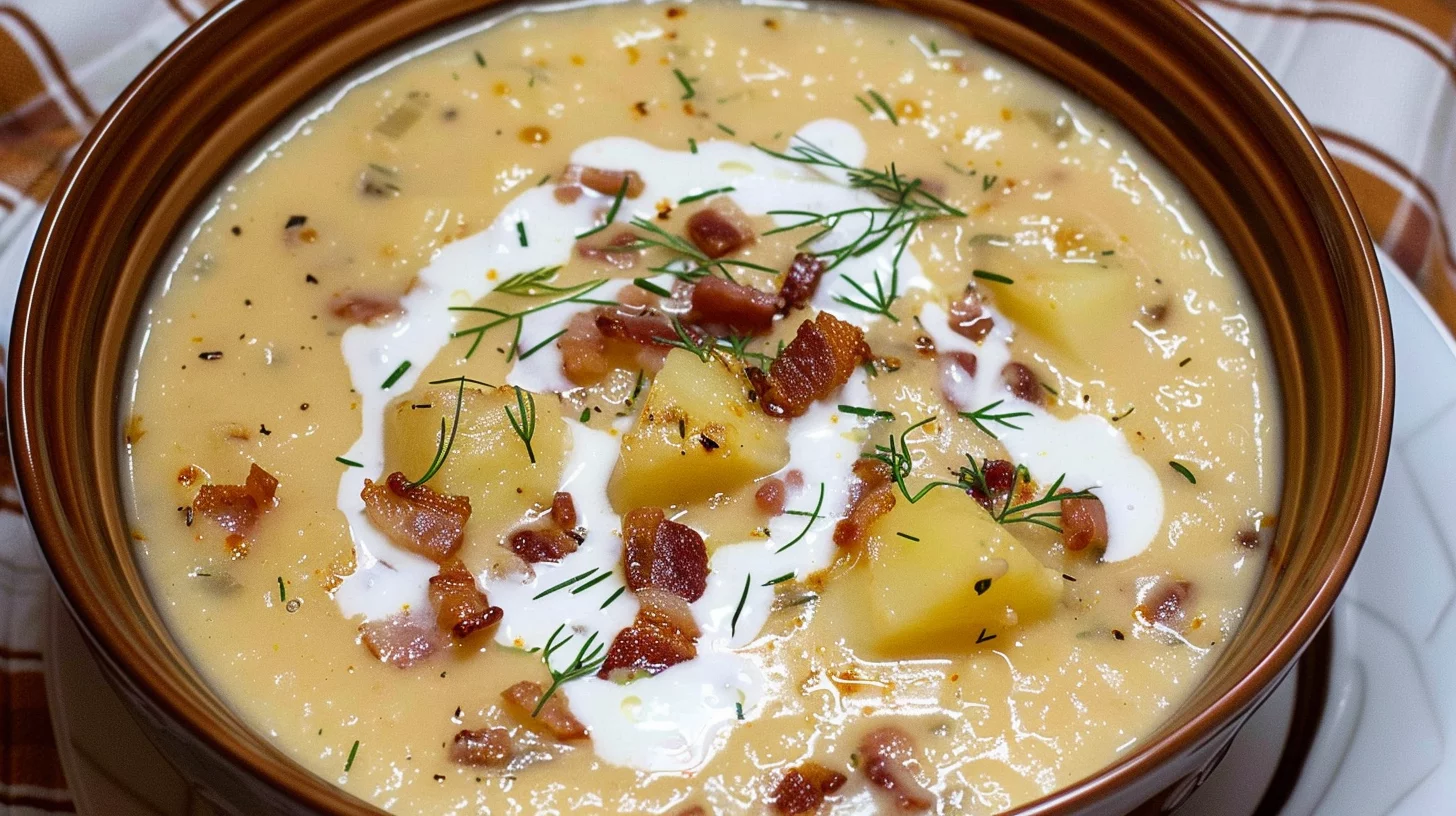 Creamy Crockpot Potato Soup