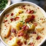 Creamy Potato Soup With Bacon