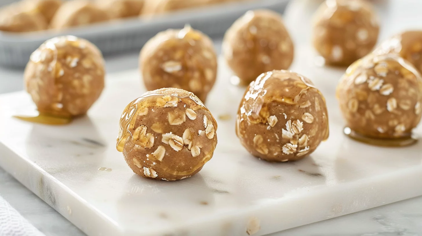 Easy 3 Ingredient Peanut Butter Energy Bites