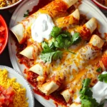 Easy Cheesy Ground Beef Enchiladas