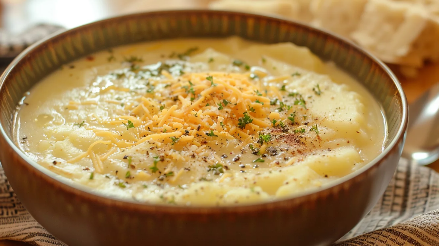 Easy Cheesy Potato Soup