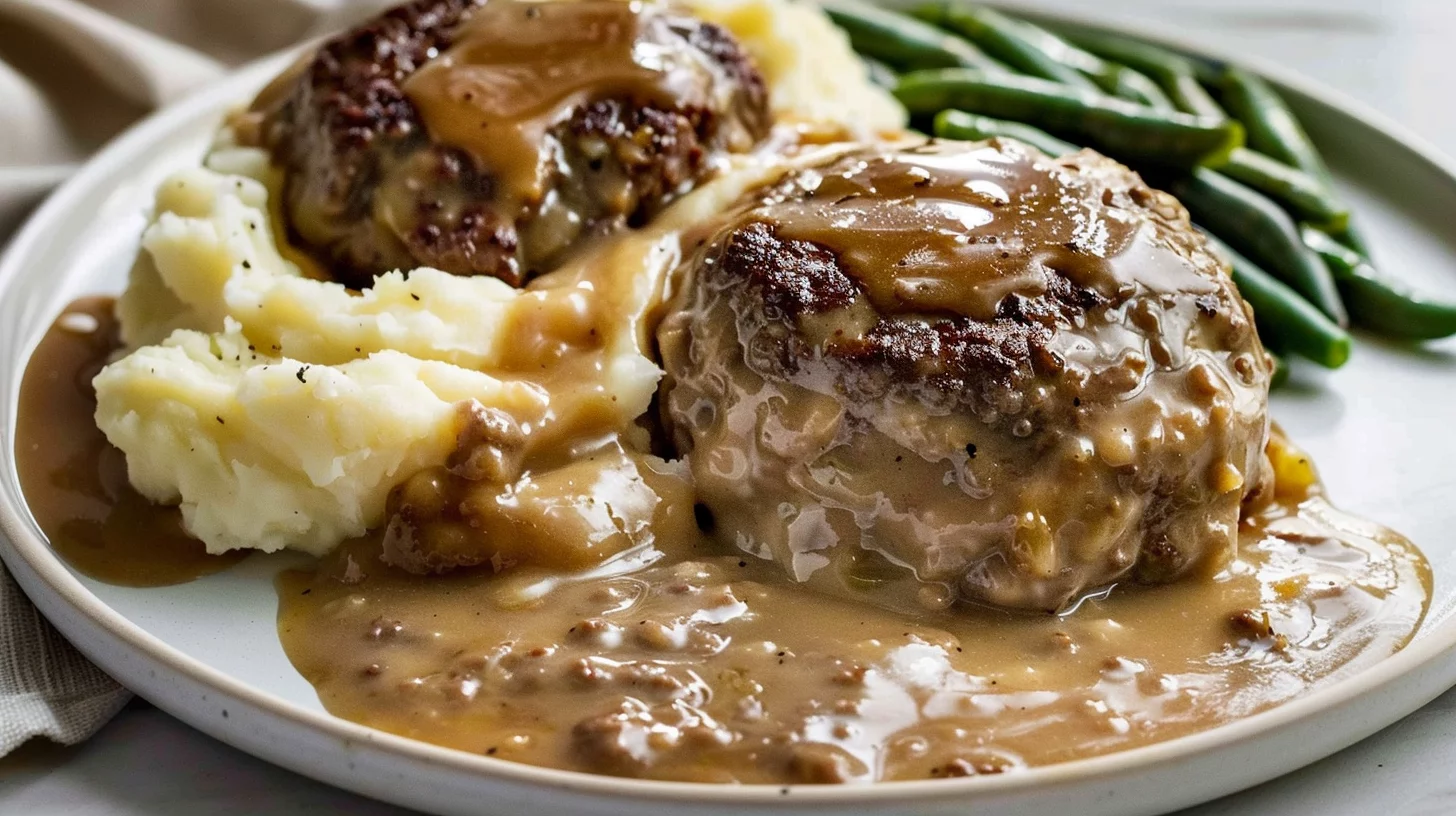 Easy Slow Cooker Salisbury Steak Recipe