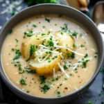 Garlic Parmesan Potato Soup
