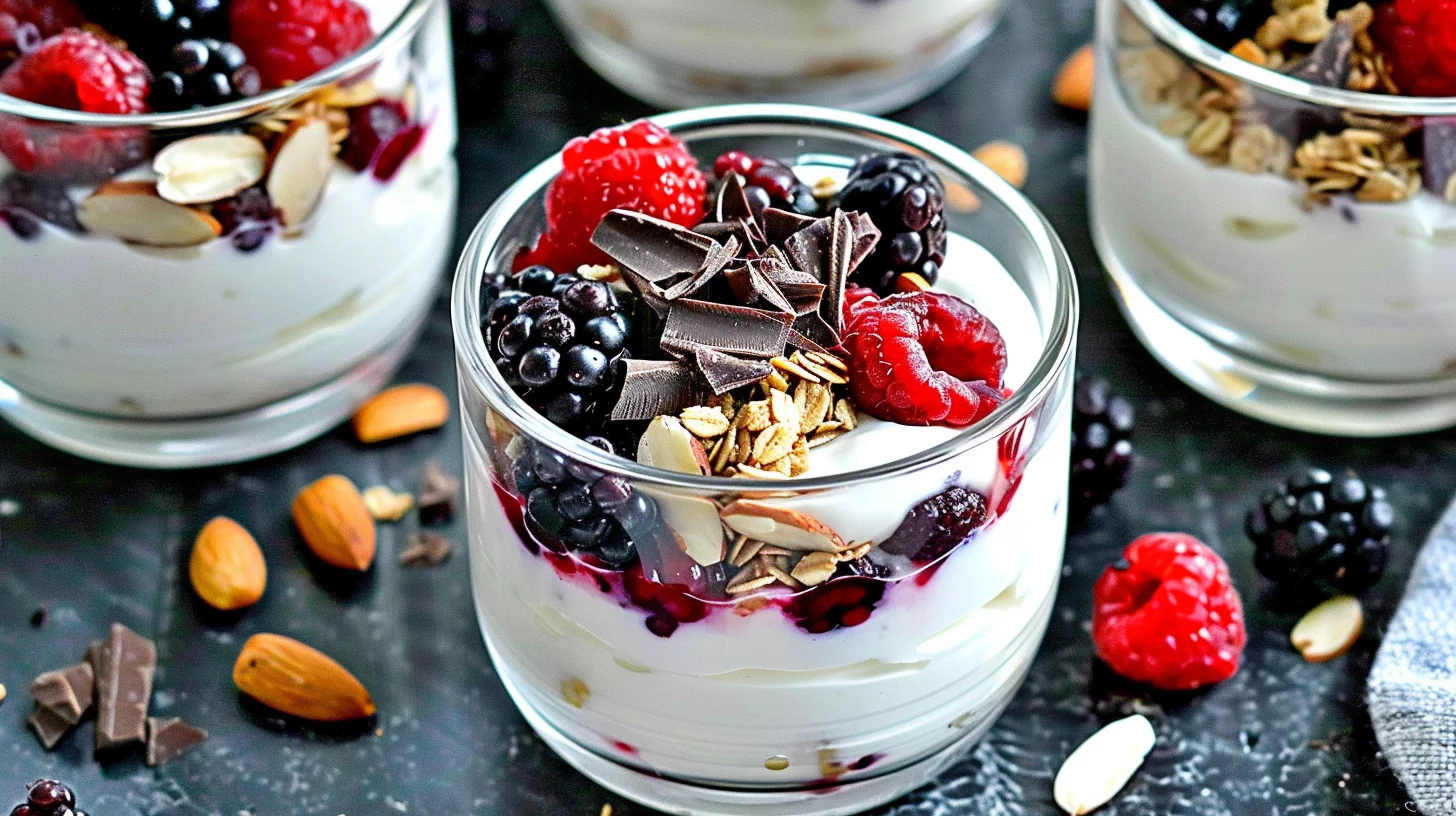 Greek Yogurt Berry Parfaits