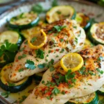 Healthy Chicken Breast With Zucchini and Squash