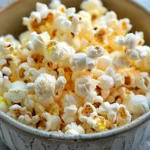 Homemade Popcorn With Olive Oil