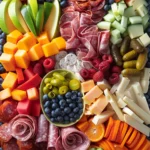 Kid Friendly Charcuterie Board With Fun Snacks