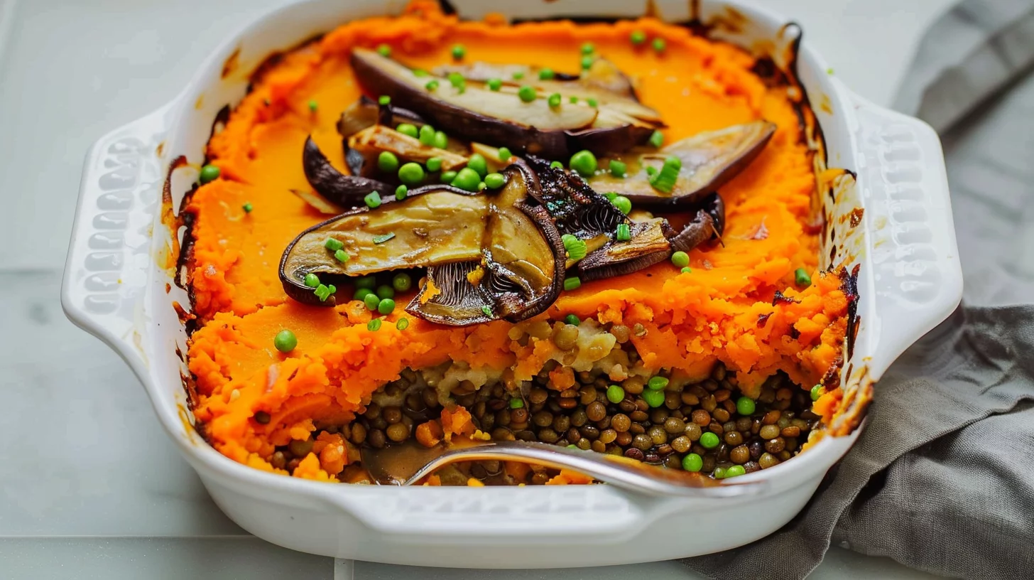 Lentil And Sweet Potato Shepherds Pie