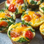 Low Carb Veggie Egg Muffins