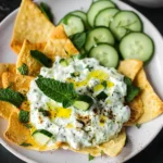 Pita Chips With Tzatziki