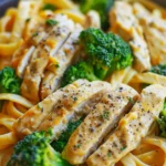 Pumpkin Alfredo With Broccoli And Chicken