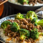 Quick and Easy Honey Garlic Ground Beef and Broccoli Stir Fry