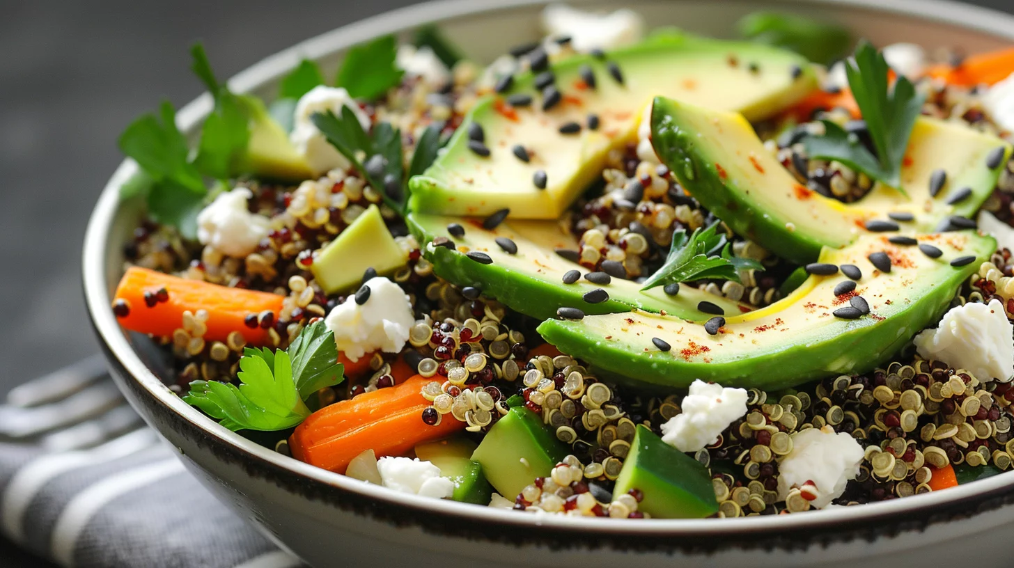 Rainbow Roasted Veggie Quinoa Power Bowl