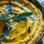 Roasted Pumpkin And Sage Hummus
