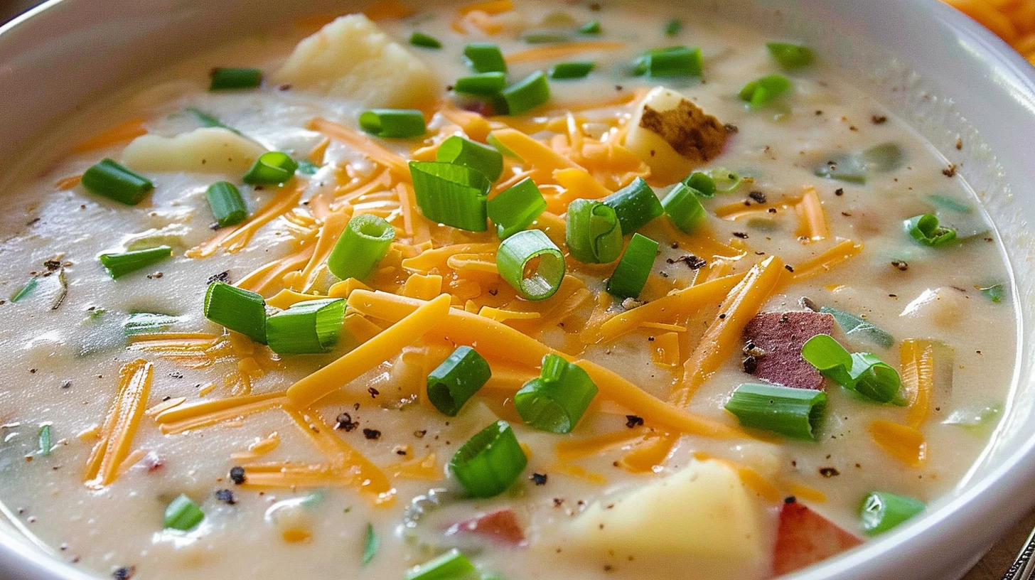 Slow Cooker Baked Potato Soup