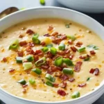 Slow Cooker Cheesy Potato Soup