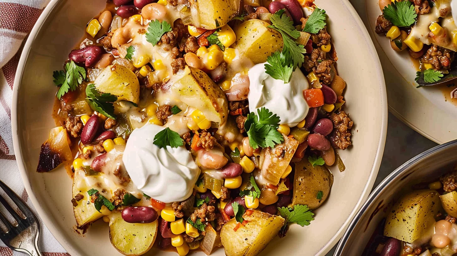 Slow Cooker Cowboy Casserole