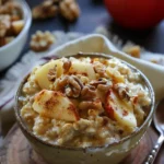 Spiced Apple And Walnut Overnight Oats