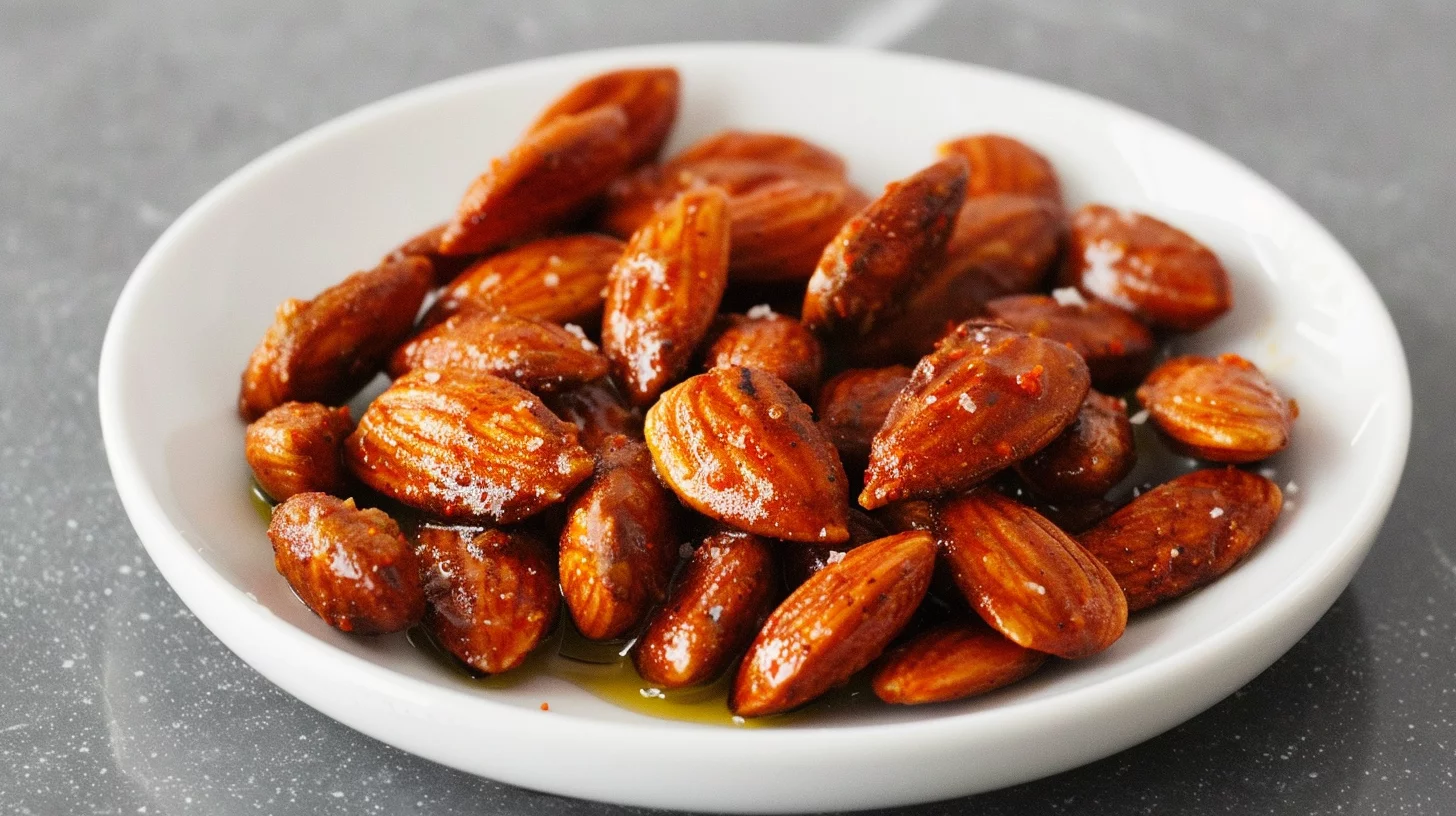 Spicy Roasted Almonds
