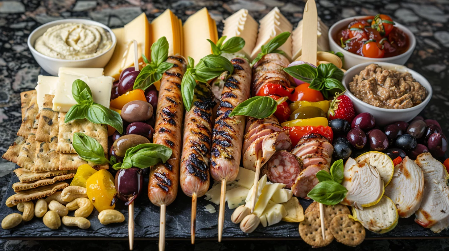 Summer Bbq Charcuterie Board