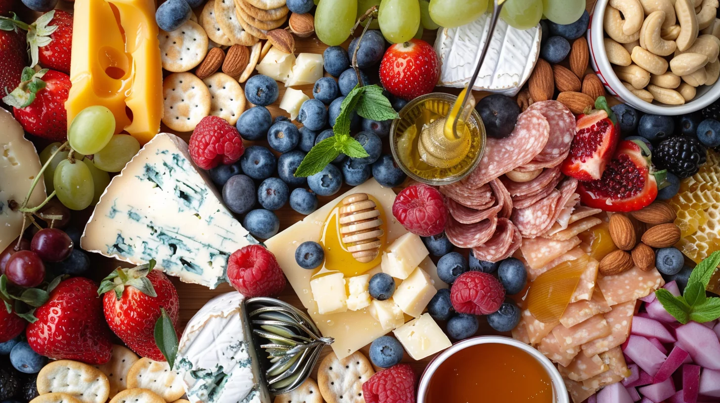 Summer Fruit and Cheese Charcuterie Board