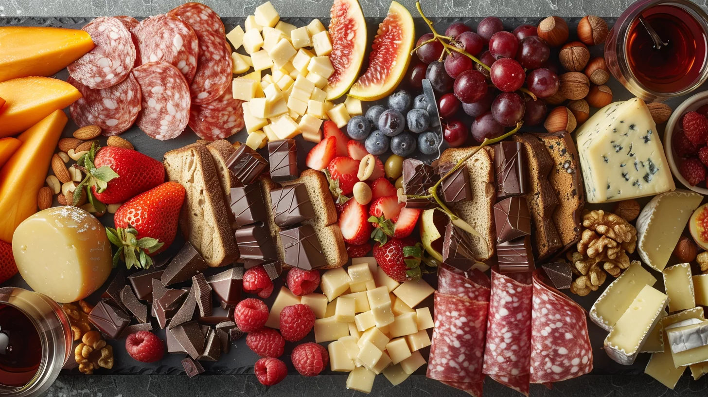 Sweet and Savory Dessert Charcuterie Board