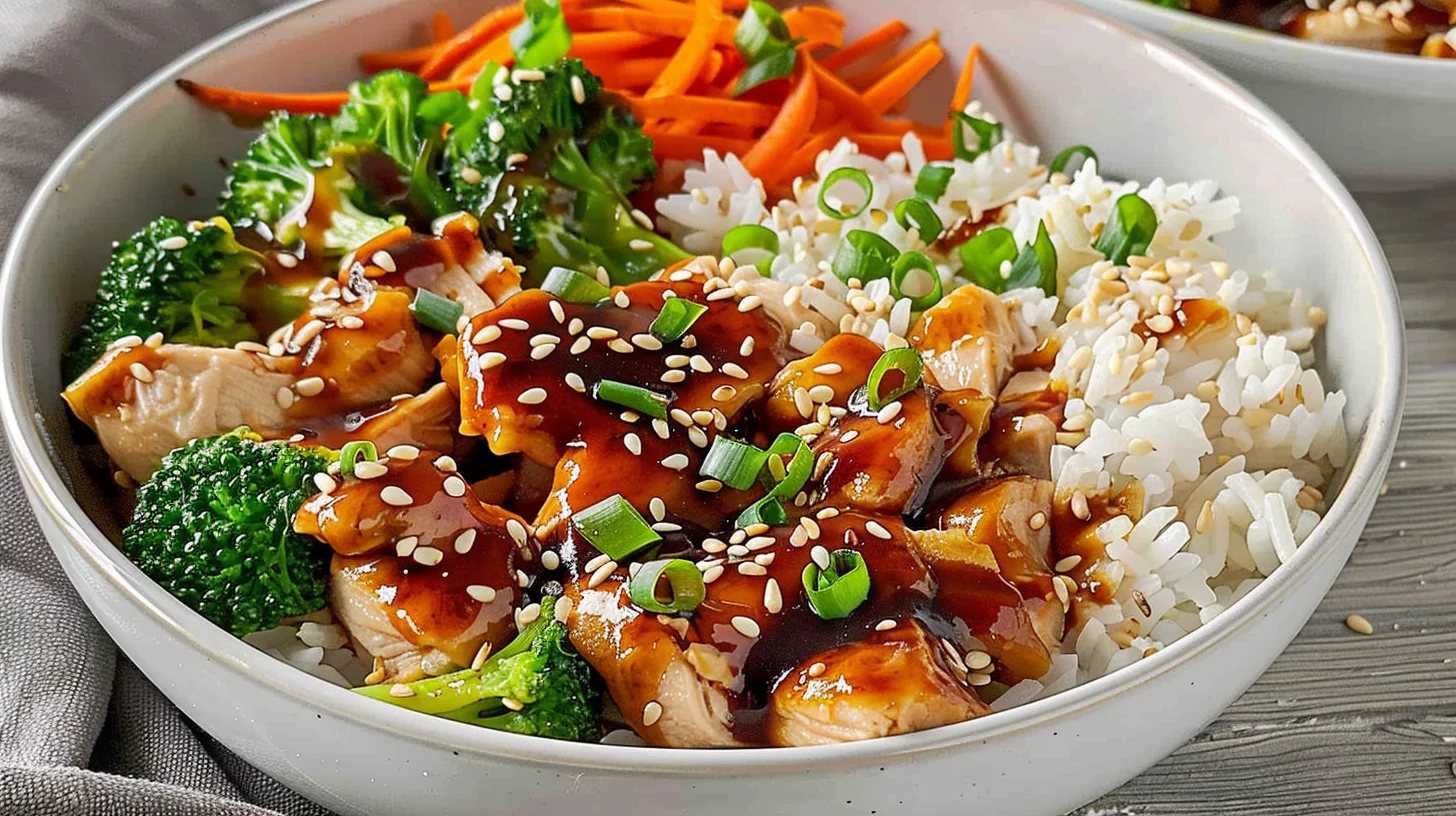 Teriyaki Chicken Rice Bowl