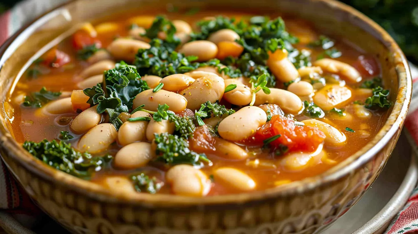 Tuscan Bean And Kale Stew