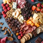 Valentine's Day Heart Charcuterie Board