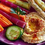 Veggie Sticks With Hummus